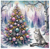 The Wolf And The Tree ©Cocomarshmallow Art