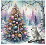 The Wolf And The Tree ©Cocomarshmallow Art