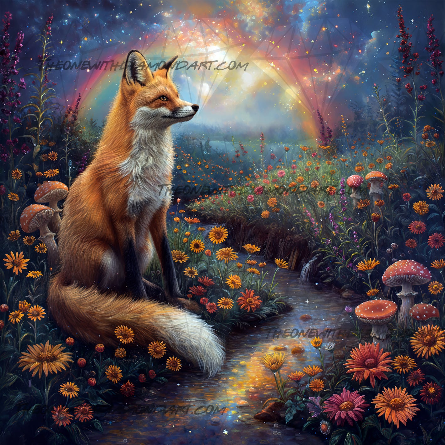 The Fox King ©Laura @cocomarshmallow_art