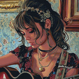 There's A Girl ©Cocomarshmallow Art