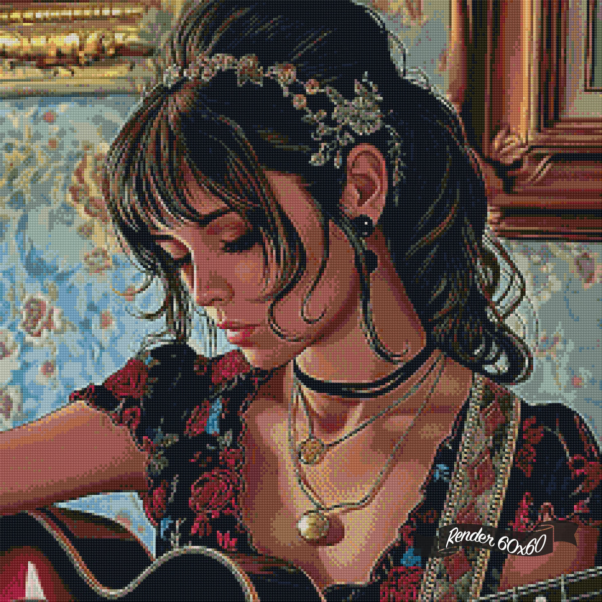 There's A Girl ©Cocomarshmallow Art