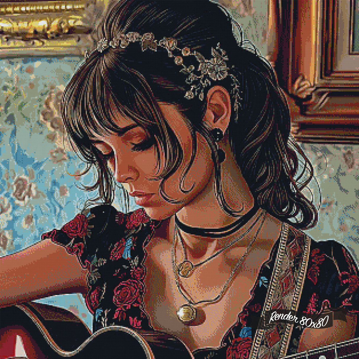 There's A Girl ©Cocomarshmallow Art