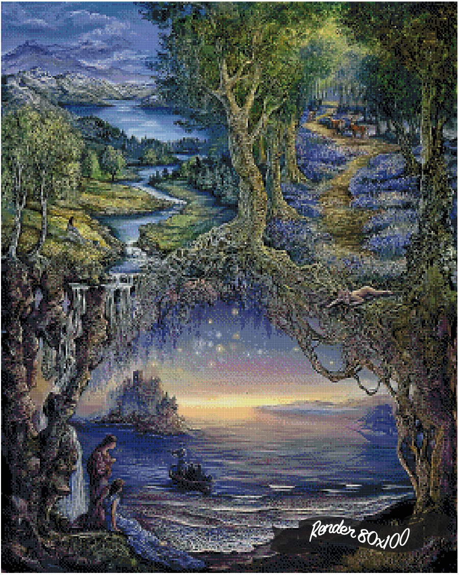 Three Wishes ©Josephine Wall