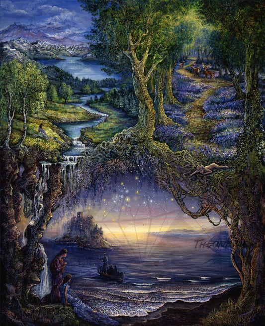 Three Wishes ©Josephine Wall