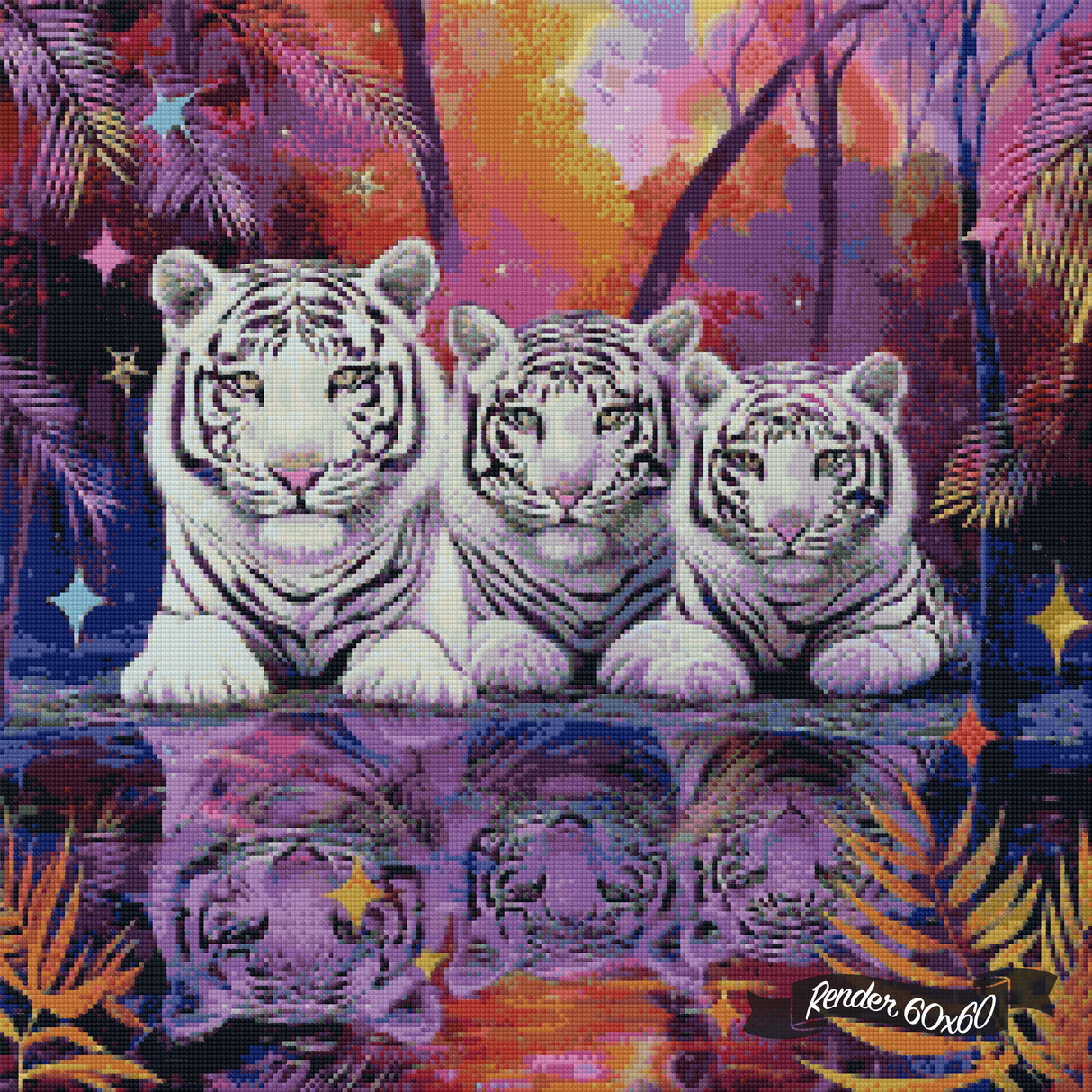 Tiger Twilight ©Cocomarshmallow Art