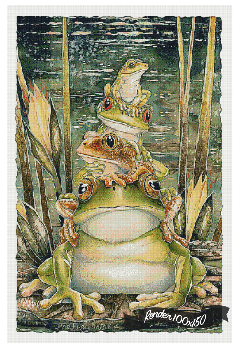 Top Frog ©Jody Bergsma. Licensed by MGL, www.mglart.com