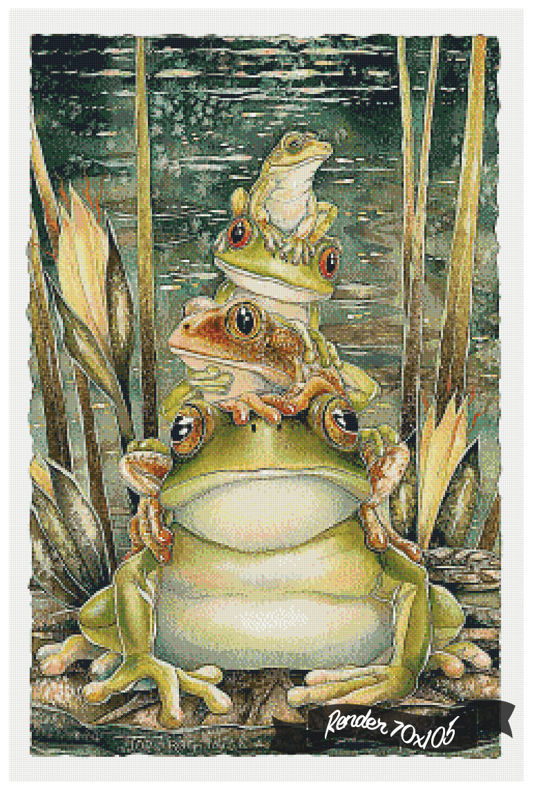 Top Frog ©Jody Bergsma. Licensed by MGL, www.mglart.com