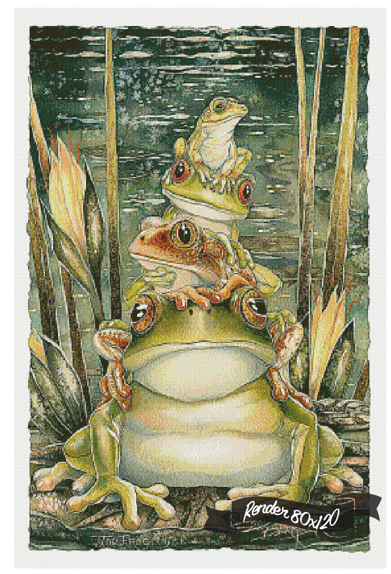 Top Frog ©Jody Bergsma. Licensed by MGL, www.mglart.com