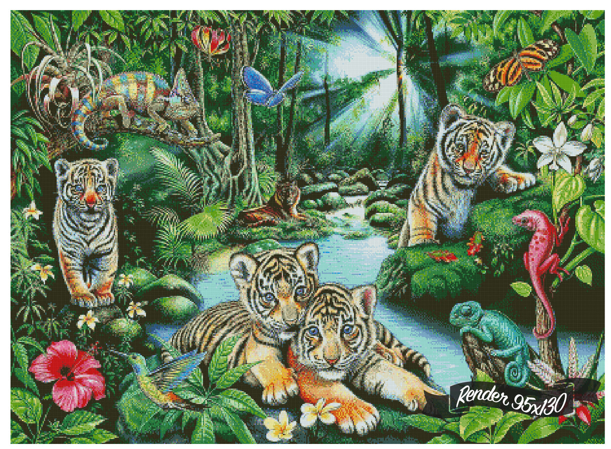 Tropic Jungle ©Mark Gregory. Licensed by MGL, www.mglart.com