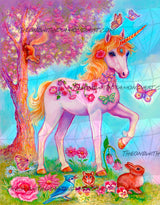 Unicorn Of Fantasy ©Judy Mastrangelo
