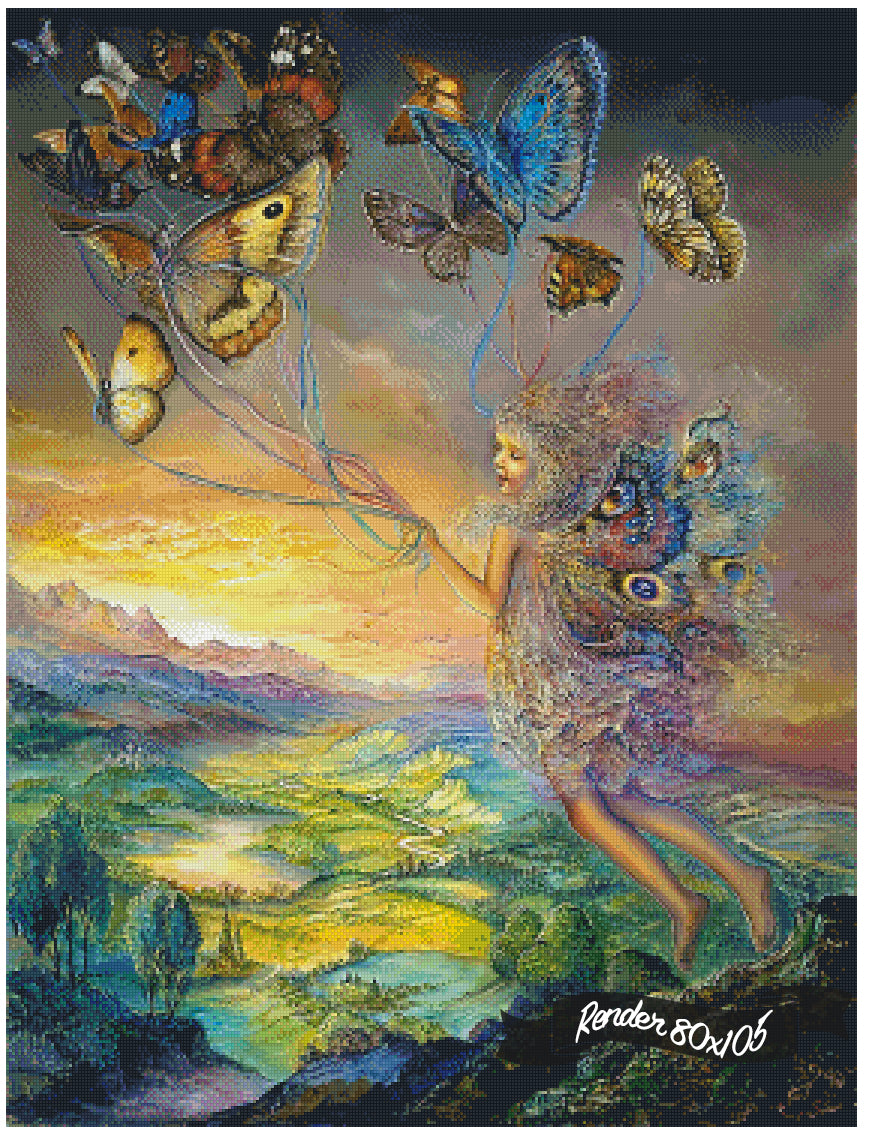 Up, Up And Away ©Josephine Wall