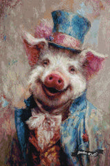 Victorian Animal Portraits - Pig ©Wumples / GratefulLicensing.com