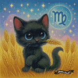 Virgo Kitten ©The One With The Diamond Art