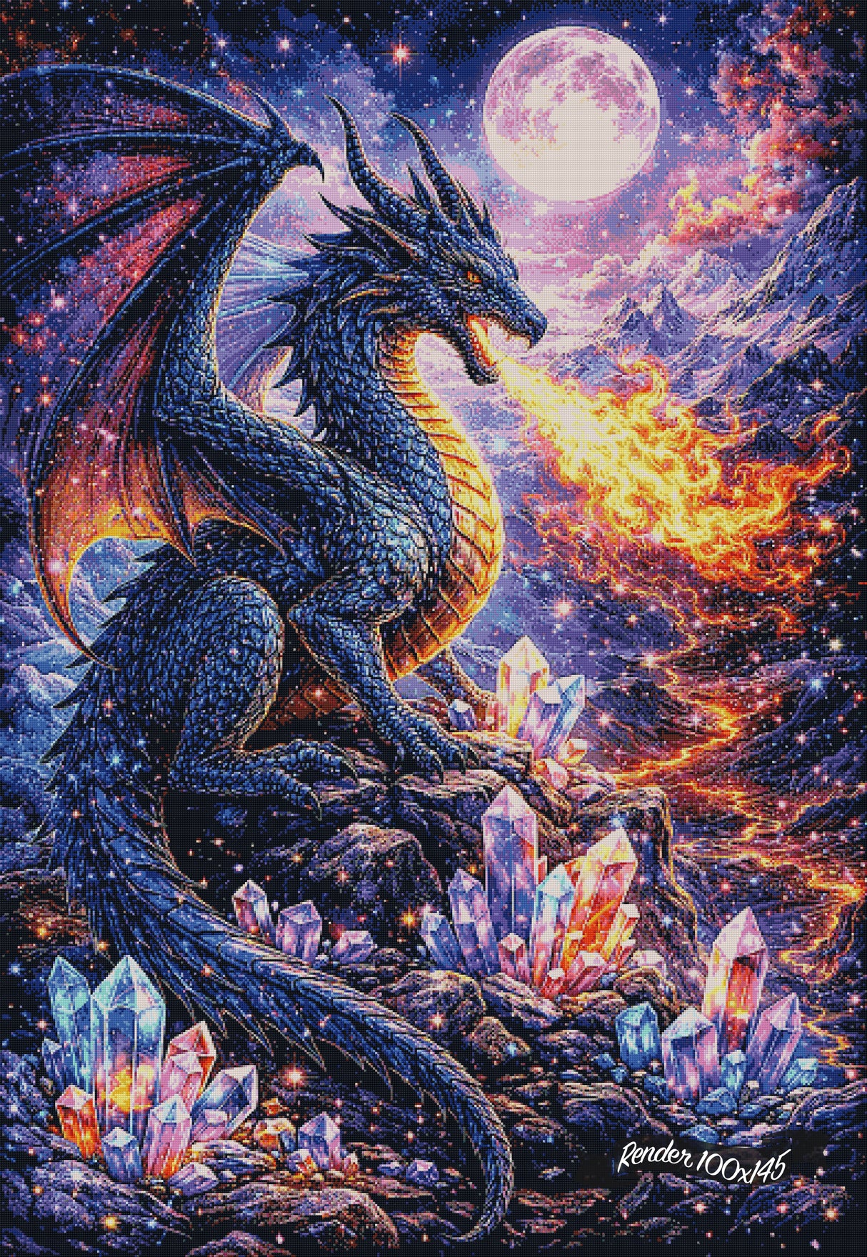 Volcano King Rising ©Cocomarshmallow Art