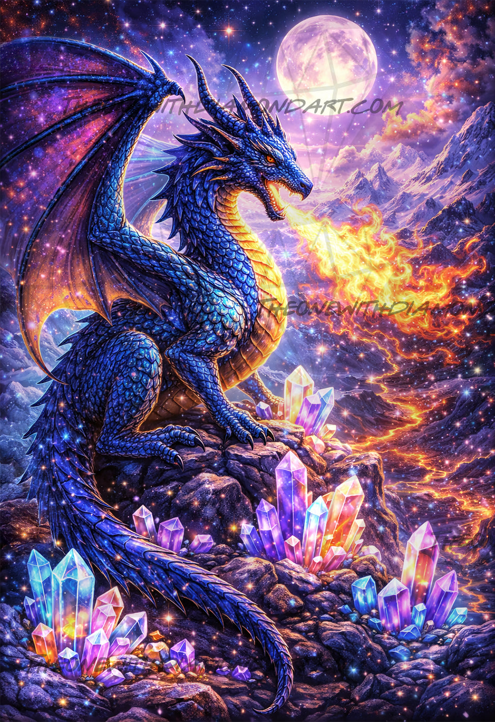 Volcano King Rising ©Cocomarshmallow Art