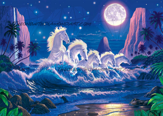 Wave Of Horses ©Chris Hiett. Licensed by MGL, www.mglart.com