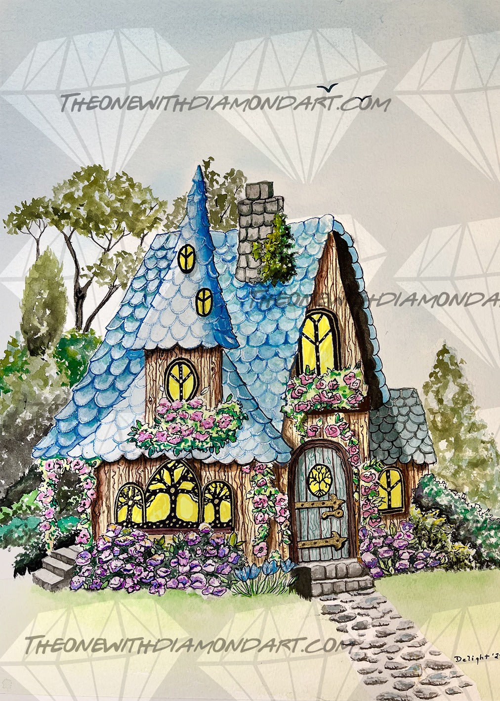 Gnome Home ©Delights Fantasy Art