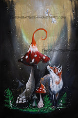 The Fox And The Mushroom ©Silvia Popescu