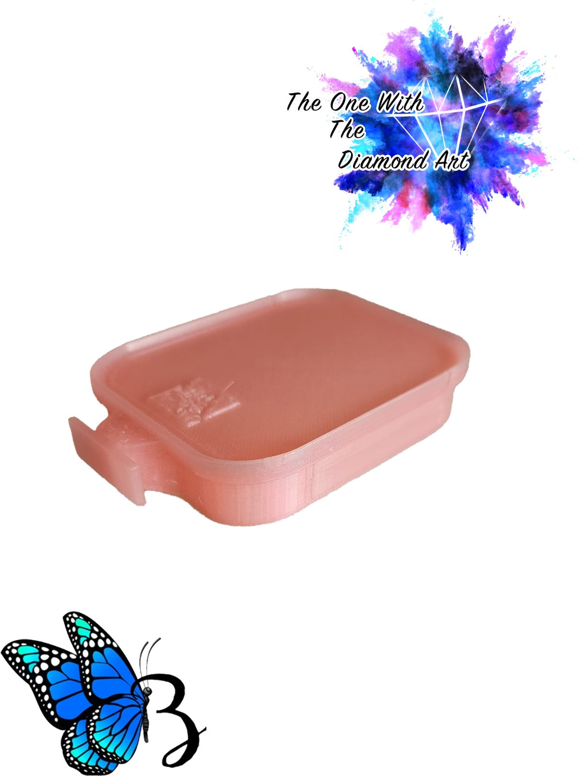 Translucent Pink (Small Tray) ©Bella Art deNicole