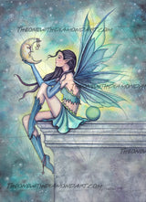 *Hand-Rendered* Moon Friend ©Molly Harrison