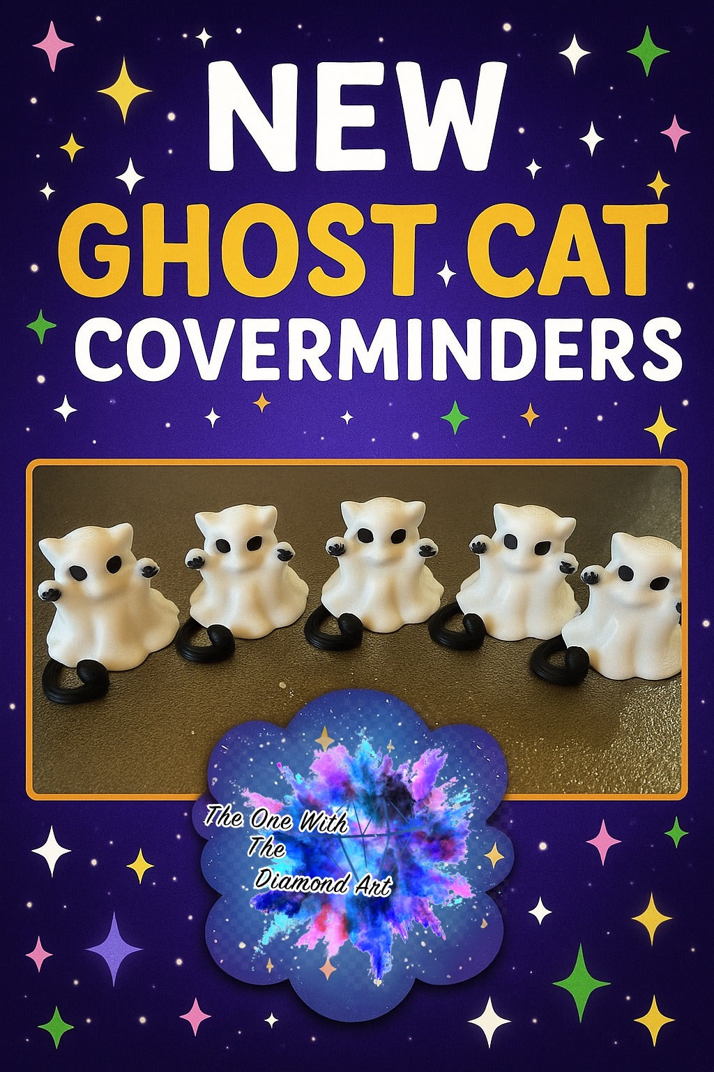 *LIMITED EDITION* Ghost Cat Coverminders