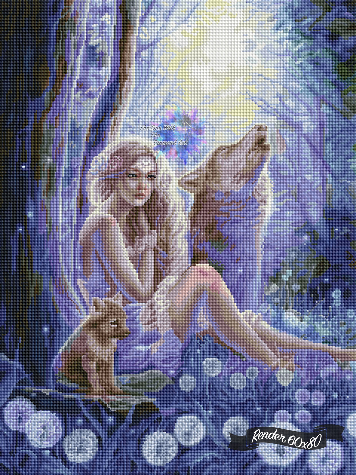 *Hand-Rendered* Wolf Princess ©Selina Fenech
