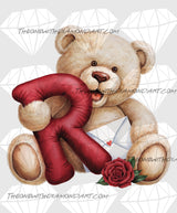 Teddy Bear Lettering
