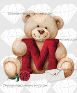 Teddy Bear Lettering