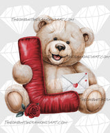 Teddy Bear Lettering