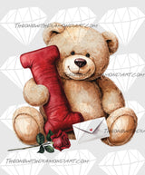 Teddy Bear Lettering