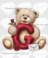 Teddy Bear Lettering