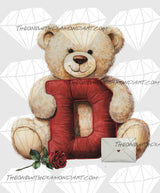 Teddy Bear Lettering