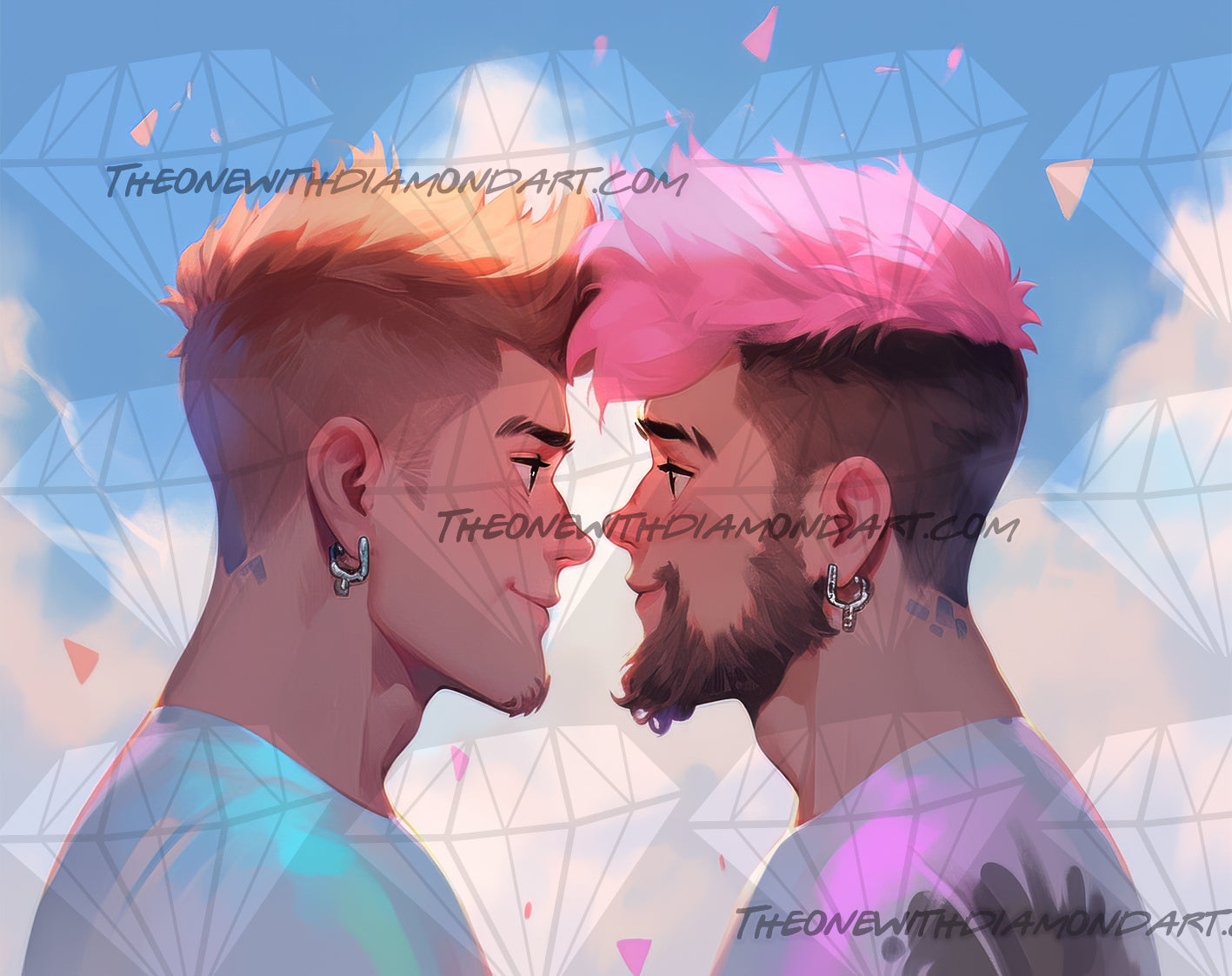 When I Look In Your Eyes ©Shala Jarias – The One With The Diamond Art