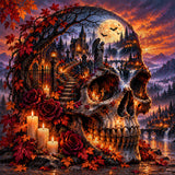 Where the Dead Dream ©The One With The Diamond Art