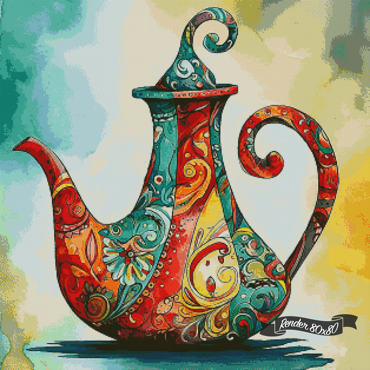 Whimsy Tea Time ©StacyDealArt
