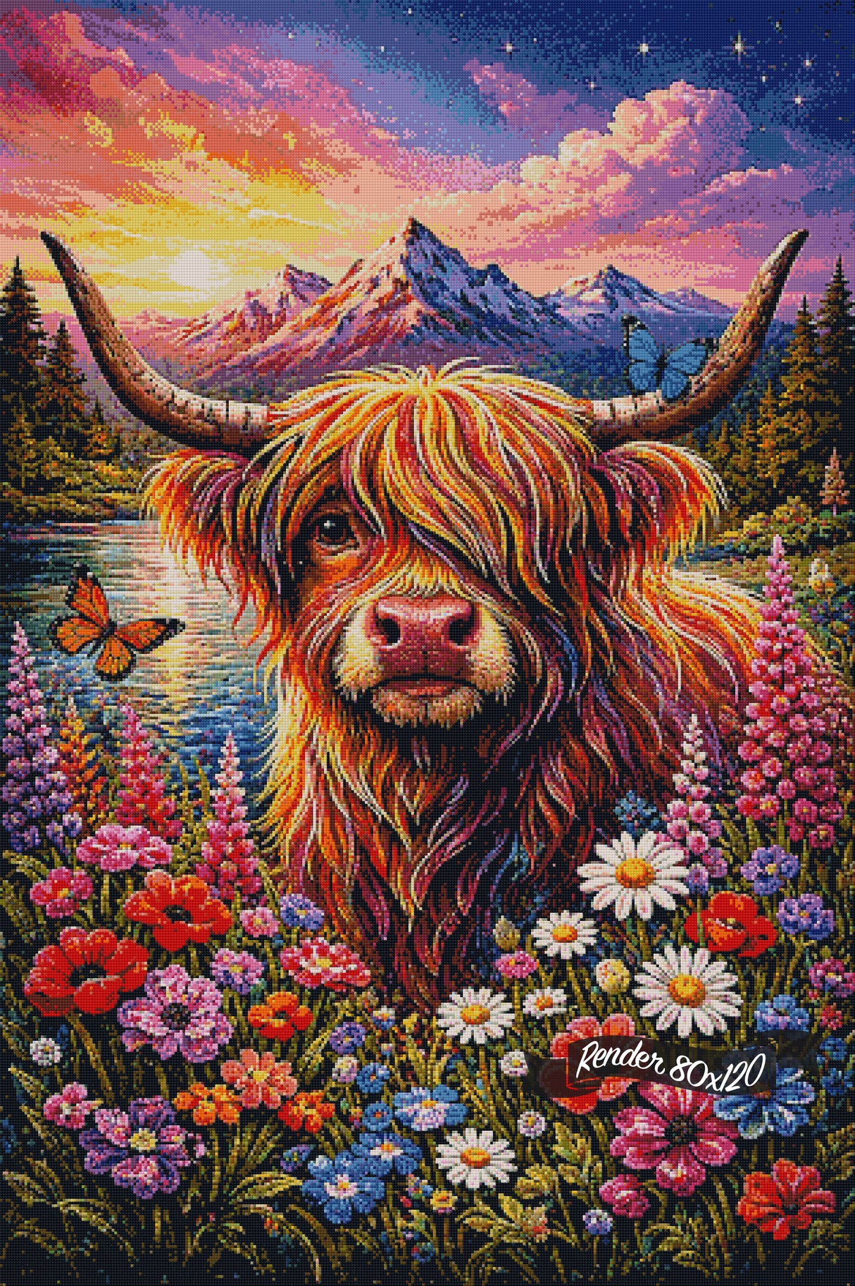 Whispers of a Wild Heart ©The One With The Diamond Art