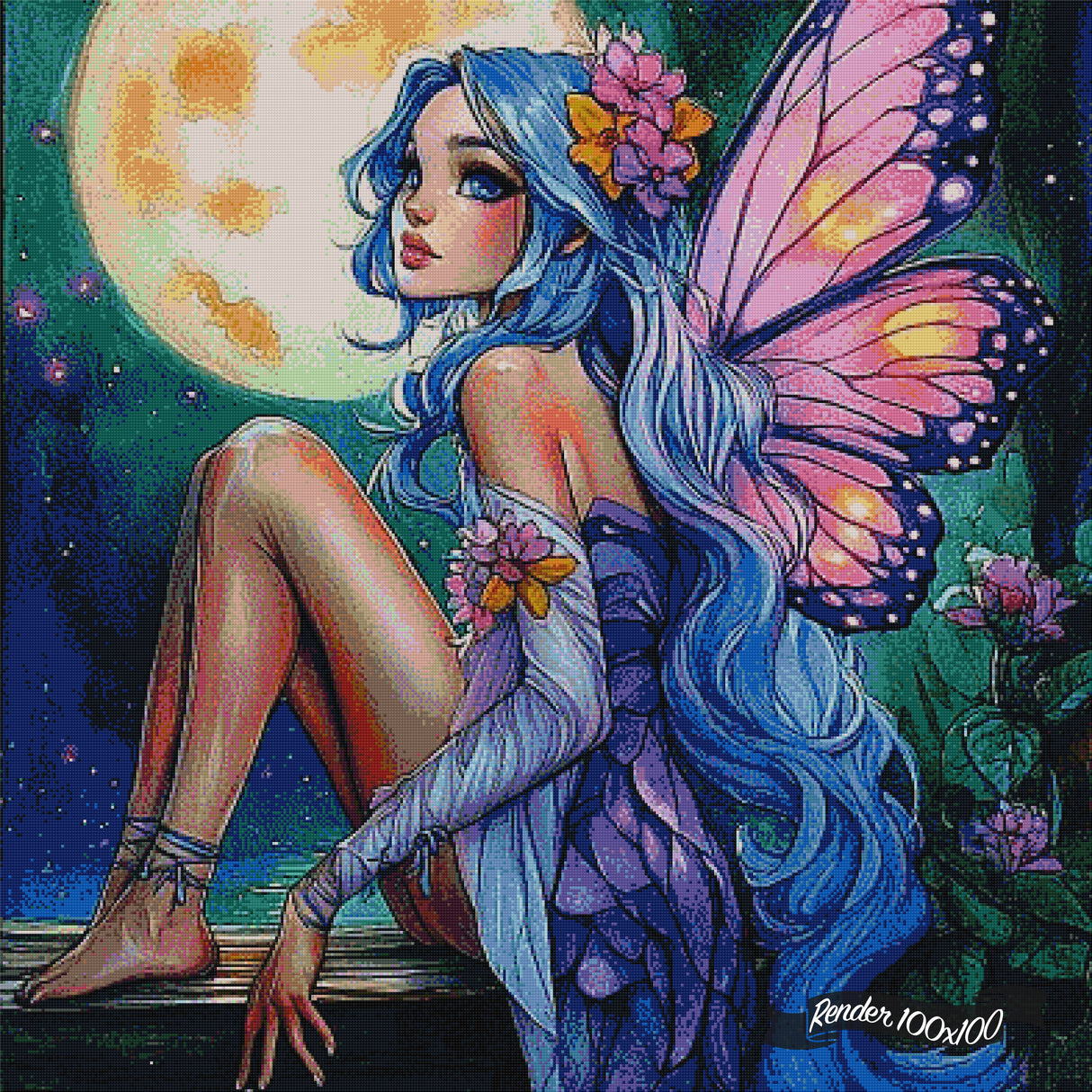 Whispers of Moonpetal Grove ©Finira