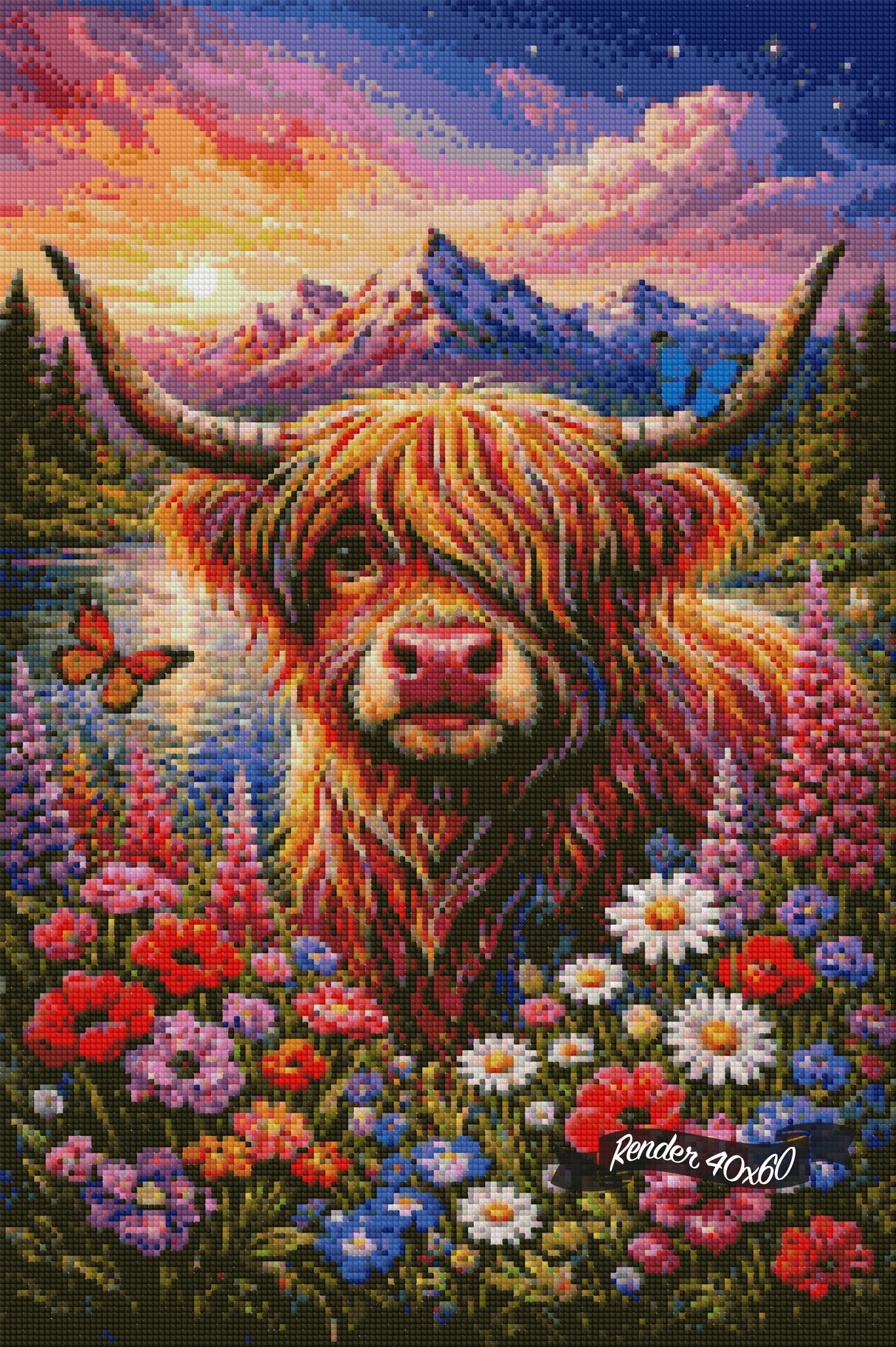 Whispers of a Wild Heart ©The One With The Diamond Art