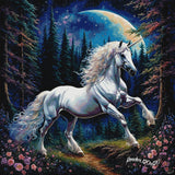 White Unicorn ©Tabz Jones / GratefulLicensing.com