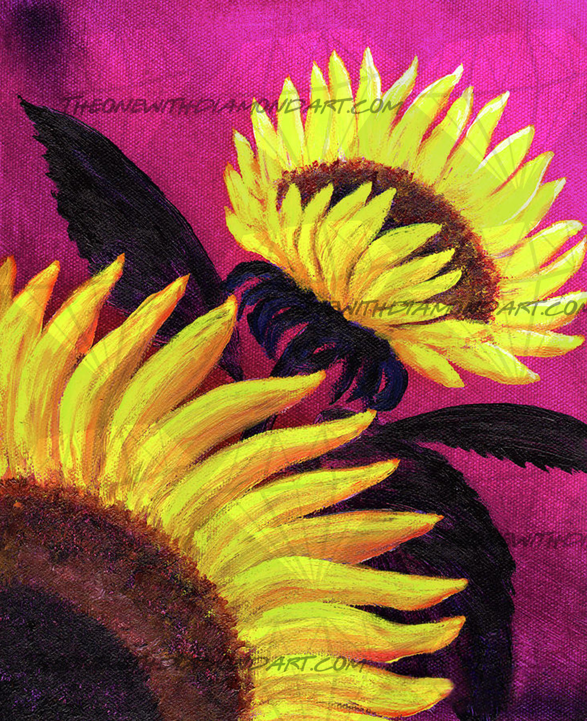 Wild Sunflowers ©Laura Milnor Iverson