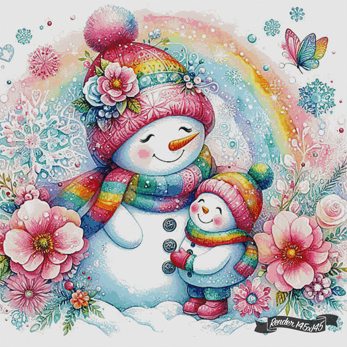 Winter Bond ©Cocomarshmallow Art