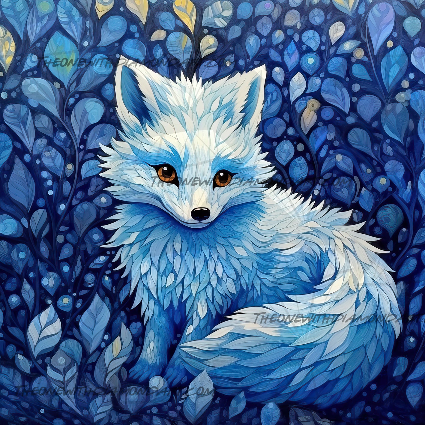 Winter Freeze Fox ©Laura @cocomarshmallow_art