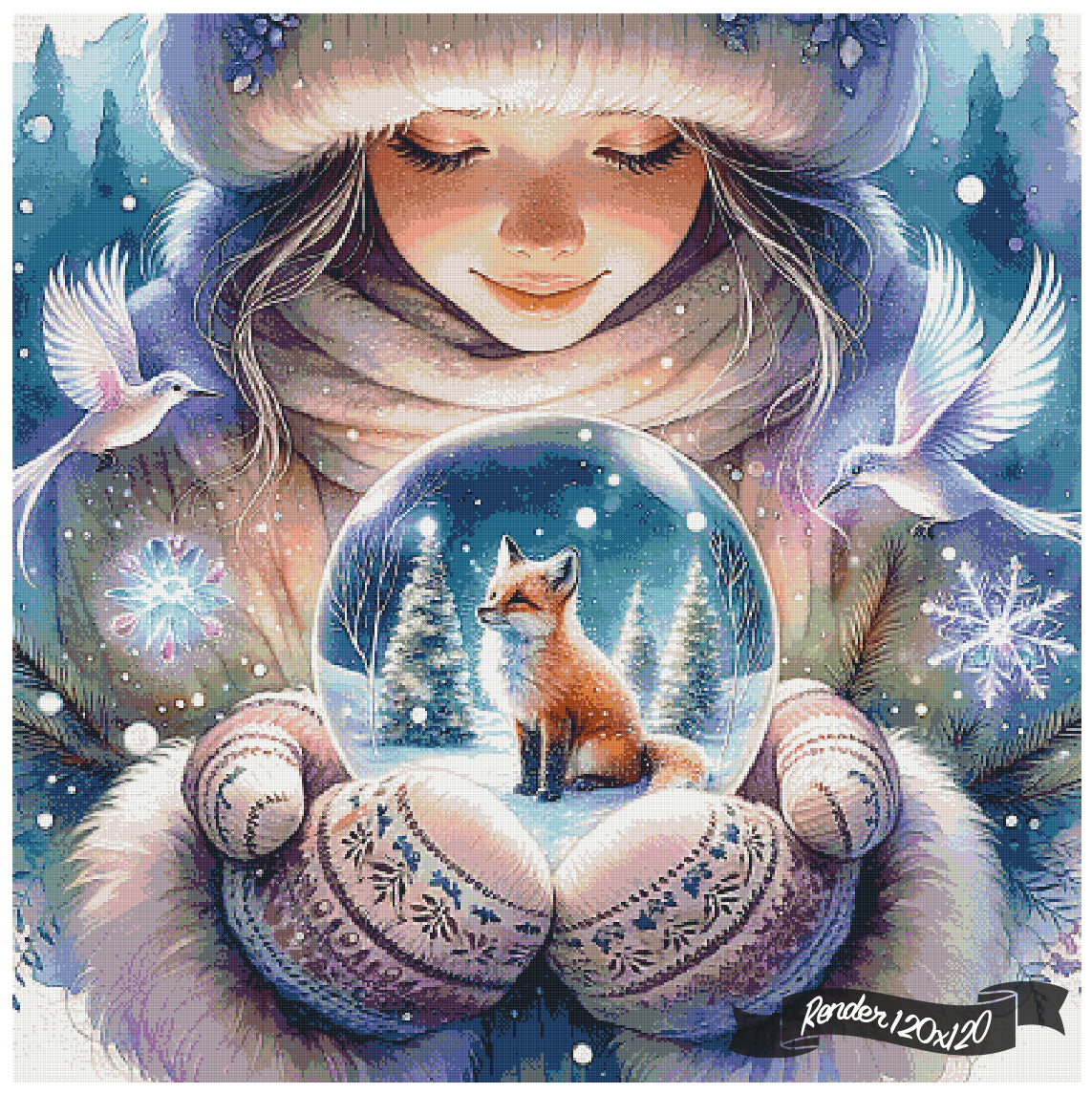 Winter's Snowglobe ©Finira