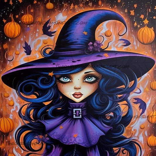 Wisteria Witch ©Laura @cocomarshmallow_art