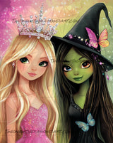 Witches In Training ©Cocomarshmallow Art