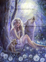 *Hand-Rendered* Wolf Princess ©Selina Fenech