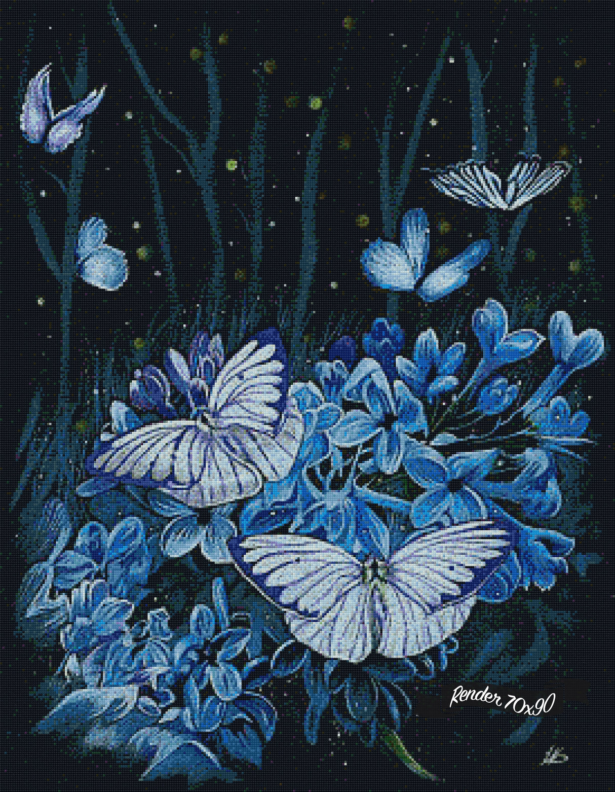 Woodland Butterflies ©Katerina Art