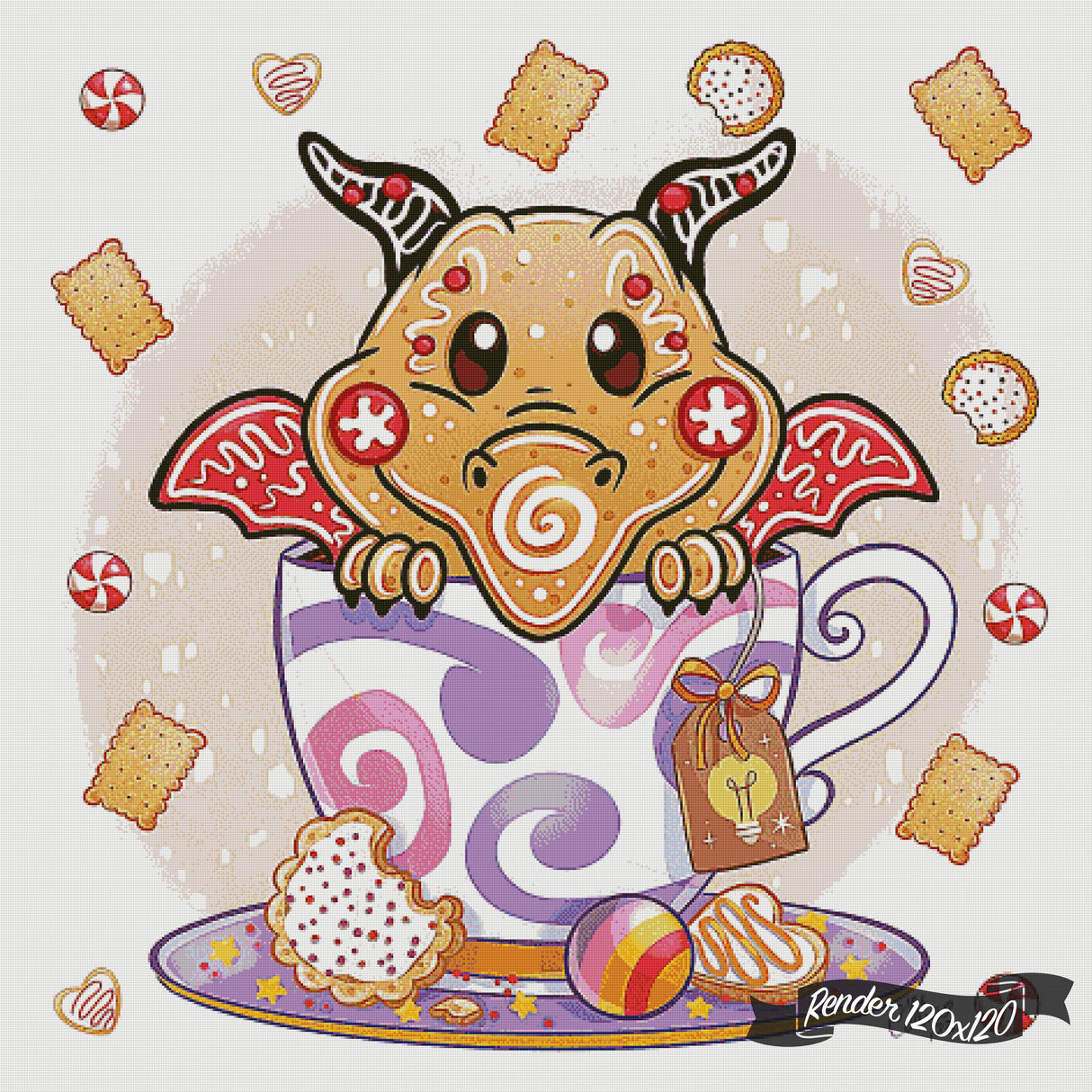 Xmas Gingerbread - Figment ©Céline Lecomte