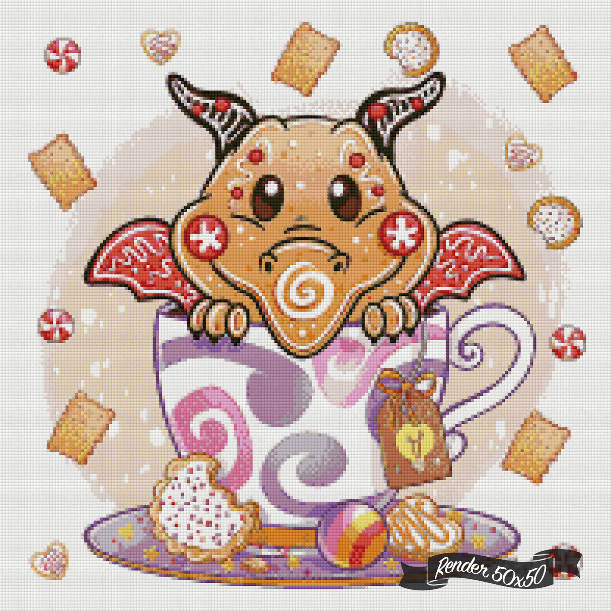 Xmas Gingerbread - Figment ©Céline Lecomte