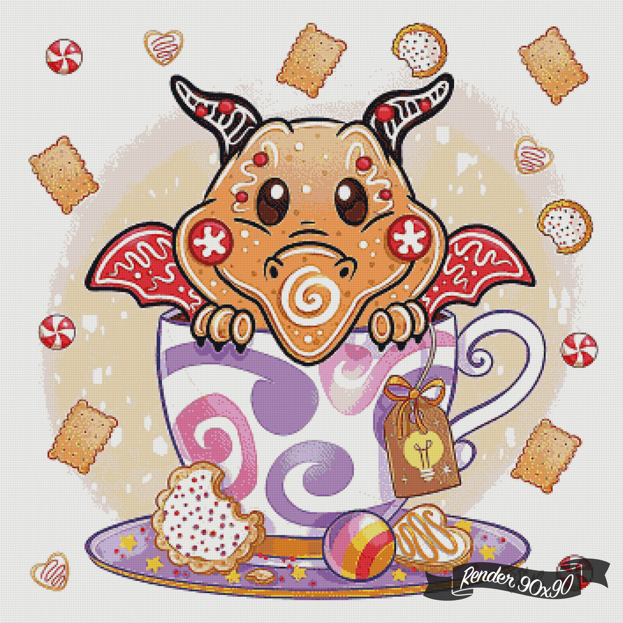 Xmas Gingerbread - Figment ©Céline Lecomte